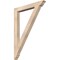 Ekena Millwork Traditional Traditional Smooth Bracket, Douglas Fir, 3 1/2"W x 32"D x 44"H BKT04X32X44TRA01SDF - alternate 1